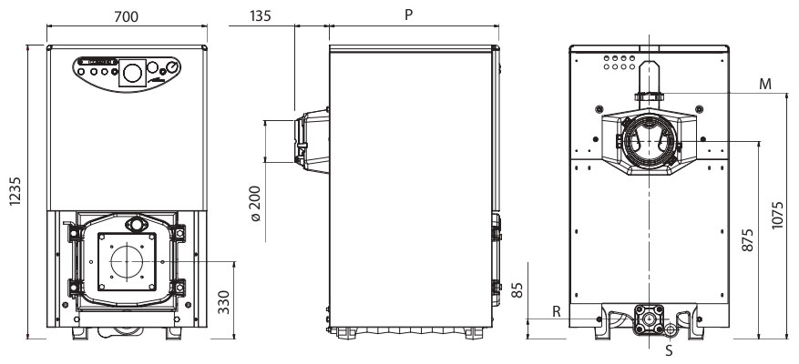 Размеры Sime 2R OF