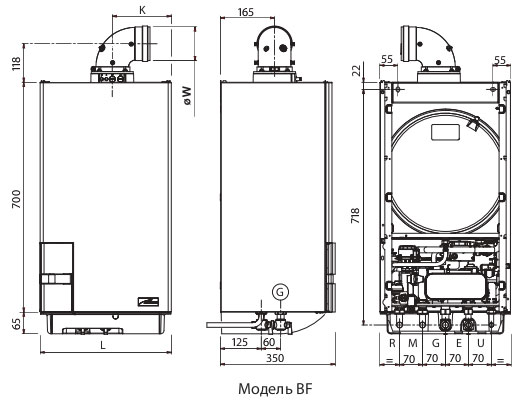 Размеры Sime Murelle Ev BF