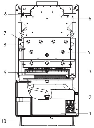 Компоненты котла Sime Murelle Ev 25-30 OF
