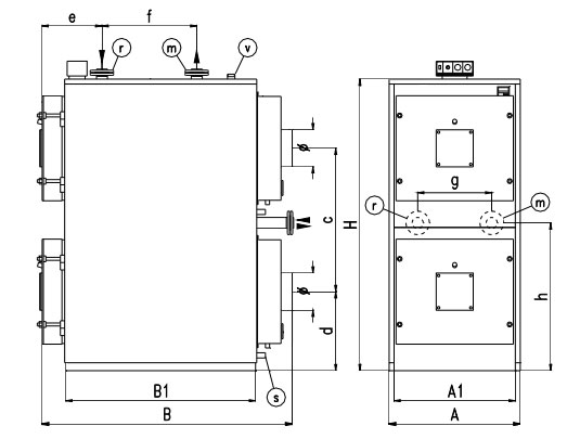 Размеры Sime Simerac 2F